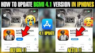 How to Update Bgmi 4.1 Version In IPhones | Bgmi 4.1 Update Not Show Apple store In IPhones