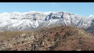 Topa Topa Mountain with Snow