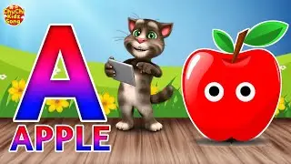 ABC Song Phonics - Toddler Learning Video, A for Apple🍎 Baby Nursery Rhyme, Alphabet Song, ABCD Song