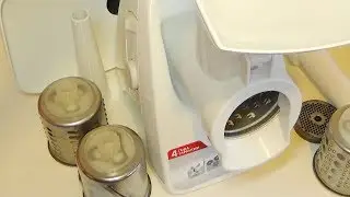 🔴МЯСОРУБКА ZELMER MM 1200 c НАСАДКАМИ ДЛЯ ШИНКОВКИ🔴