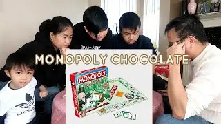 Monopoly Chocolate game /Unboxing / Family fun game