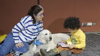Sit Stay Read at Lozano Library.
