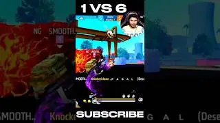NG Smooth 1vs6 Clutch🤯 Destroyed in seconds 🔥 Against team code players😎