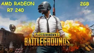PUBG Player Unknown Battleground | Gameplay AMD RADEON R7 240 2GB Core2Duo E8500