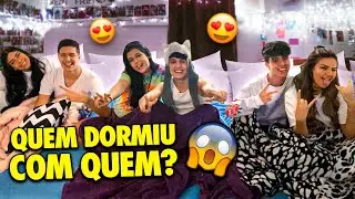 PRIMEIRA NOITE NA CASA! QUEM DORMIU COM QUEM?? (Ft. Luiza Parente, Peixinho, Vivi, Ingrid, Pietro)