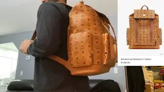 MCM $1,490 Brandenburg Backpack in Visetos Cognac Unboxing/Review