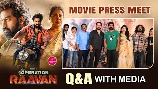 Operation Raavan Movie Press Meet | Media Interaction | Tollywood | Suvarna Media