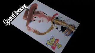 Speed Drawing Woody | Toy Story 4