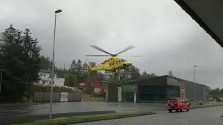 Luftambulanse i Langevåg