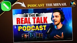 CorelDRAW Thumbnail Design | podcast thumbnail for youtube | Create Eye-Catching YouTube Thumbnails