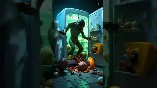 new fridge Wala Bhoot new Bhoot video #horroranimation #horrorfilms #scary #horror #shorts
