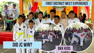Taekwondo Sparring | District Meet | Bansud Oriental Mindoro Philippines | Family Vlog