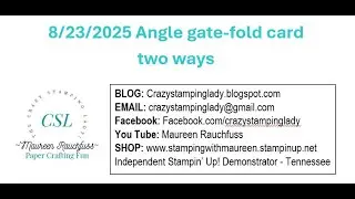 8/23/2025 Angle gate-fold card two ways