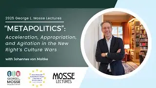 Johannes von Moltke, Mosse Lecture 01: 