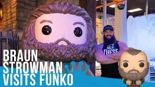 Braun Strowman visited Funko HQ!