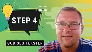 Step 4 til gode SEO tekster