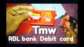 TMW ll RBL Bank Debit Card UNBoxing