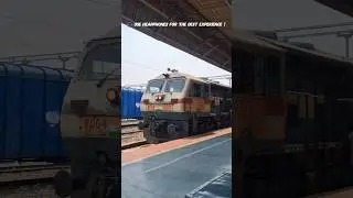 WDG4 Loco Humming Sound | Diesel Power Vibes | Indian Railways #shorts