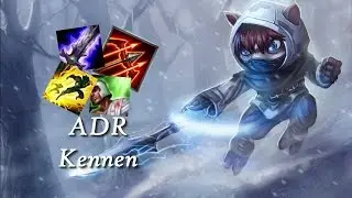 ADC Kennen attempt | League of Legends patch 6.10