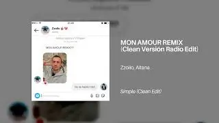 Zzoilo, Aitana - Mon Amour (Remix) [Clean Versi&oacute;n Radio Edit] - Live Music Fire One