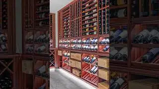 A Quintessential Traditional Wine Cellar