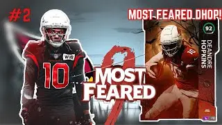 94 MOST FEARED DEANDRE HOPKINS IS CRAZY !!!! CARDINALS THEME TEAM MADDEN 21