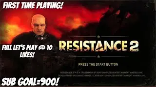 First Time Playing Resistance 2 On PS3! Episode 1...