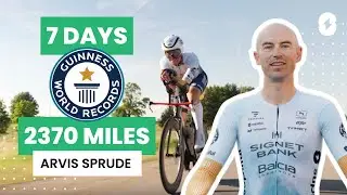 Guinness World Record ARVIS SPRUDE X SUPLIFUL| 7day 2370 miles