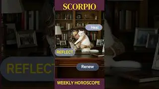 Scorpio Rest and renewal. Heal | Refect | Renew. Horoscope for Week of Sept 28th, 2025!♏🦂♏😺🐈♏