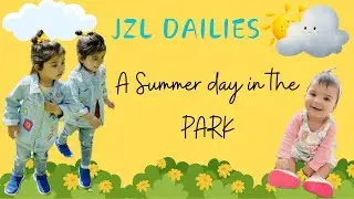 A BRITISH SUMMER DAY IN THE PARK! 🌳 #UKParks #Gardens #JZLDailies #rides #twins #plusone #playtime