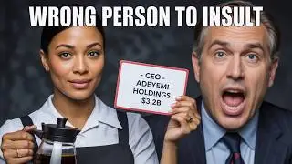 Billionaire Calls Waitress Stupid — Unaware She Owns 40% of His Company