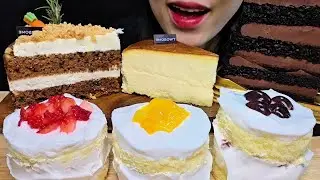 ASMR CAKE MUKBANG)달콤한 조각케이크 먹방🍰✨️✨️