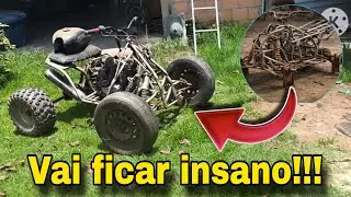 Quadriciclo com motor 250cc - Agora vai!!!