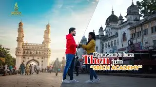 Pre Wedding Shoot Photo Editing || Srich Academy || Ramprasad Thirumalasetty