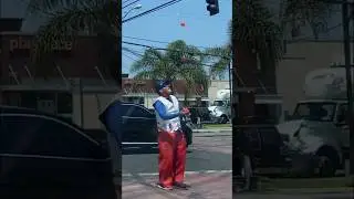 Compton California Sunny Day in Long Beach Blvd #streetdriving #losangelesdrive #citydrive