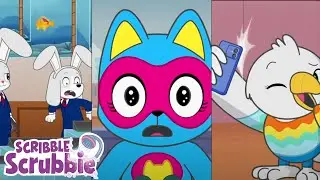 YOUTUBE SHORTS COMPILATION | Crayola Scribble Scrubbies | Cartoons for Kids