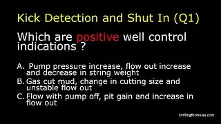 Kick Detection and Shut In (Q1)