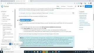 Part 2/6: Flutter Installation Procedure