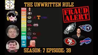 MIZZOU IS A WINNER AGAIN, SEC TIER LIST, QUICK HITS, NFL FRAUD! RANKINGS: WEEK 6