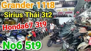 Quá rẻ luôn! Sirius Thái 3t2 Grander 11t8 Honda67 3t9 Hayate 2t8 No6 5t9 Mink 9t bao quay đầu 2 ngày