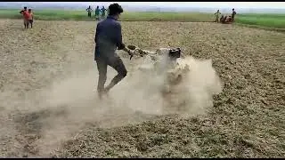 KRILOSKAR POWER WEEDER 9 HP  IN DRY LAND || सूखी भूमि में क्रिलोस्कर पावर वीडर 9 एचपी ||