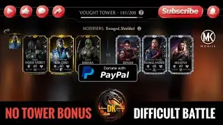 Vought Tower 181 & Reward 🎮 Mortal Kombat Mobile▫️MK Mobile▫️MKM #mortalkombatmobile #mkmobile #mkm