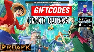 Grand Cruise - One Piece Dream Pointer English Gameplay Android / iOS + Gift Codes 🎁🎁🎁