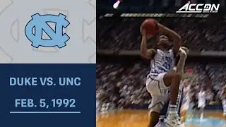 Hubert Davis & North Carolina Take Down #1 Duke | ACC Lookback