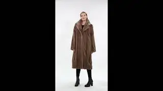 W260 - Pastel Let Out Mink Fur Coat