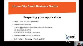 Small Business Grant 2021