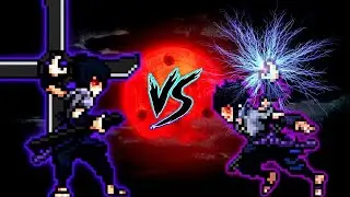 SASUKE EMS V3 OP VS SASUKE FINAL V3 OP in Jump Force Mugen