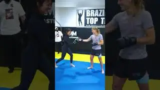 Manon Fiorot kicks Nina Drama full force LOL | UFC 315 #shorts #ufc #mma