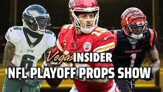 NFL Playoffs Prop Show | NFL Conference Championships | January 25, 2023