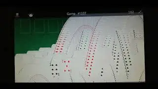 Microsoft Solitaire Collection Winning Animation Bouncing Cards